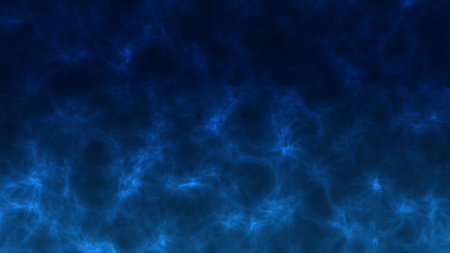 Abstract background with fractal shapes. Colorful digital art. 3D rendering.の写真素材