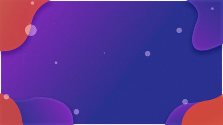 Abstract background with fluid gradient shapes. Vector illustration for your design.の写真素材