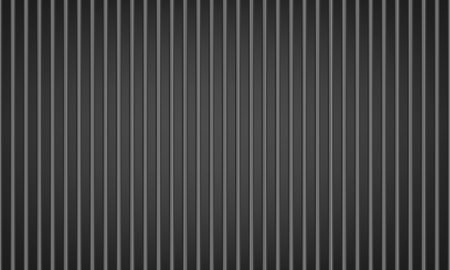 Realistic prison metal bars isolated on black backgroundのイラスト素材