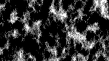 Abstract background with a variety of White smoke. Big and small.の写真素材