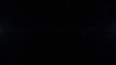 Dotted halftone background. Dotted pattern with circles, Black and blue colorの写真素材