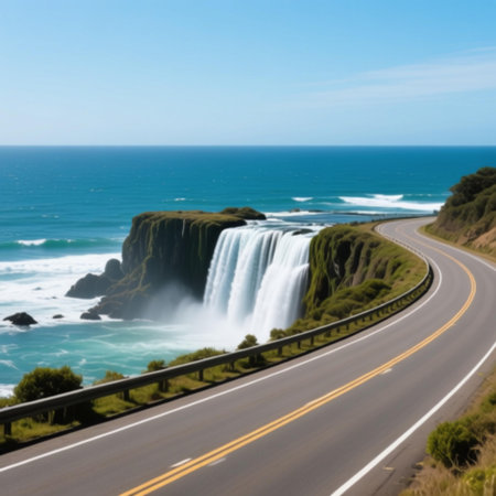 The famous Gullfoss waterfall, Iceland, Europeの素材