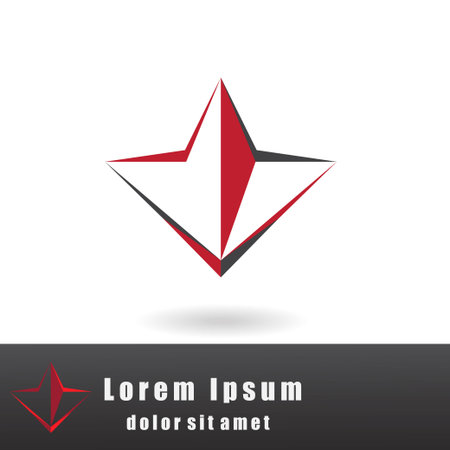 Abstract vector business icon design templateのイラスト素材