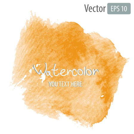 Vector watercolor stains with space for textのイラスト素材
