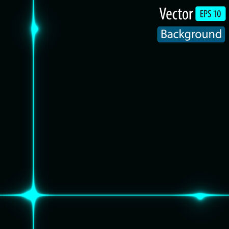 Vector dynamic background with bright linesのイラスト素材