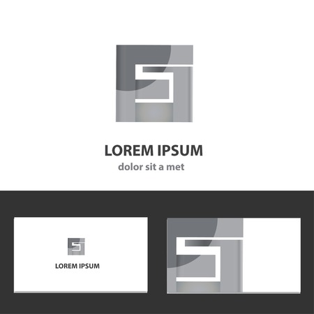 Abstract design template for businessのイラスト素材