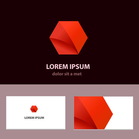 Abstract design template for businessのイラスト素材