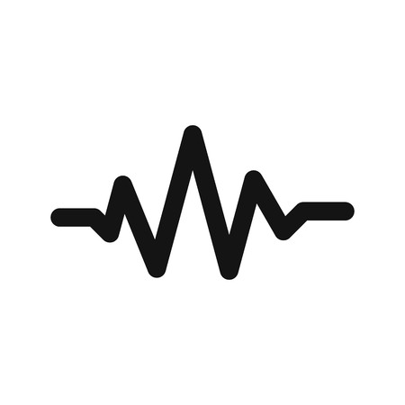 Sound Beats Sign Icon Vector Illustration For Personal And Commercial Use...Clean Look Trendy Icon...のイラスト素材
