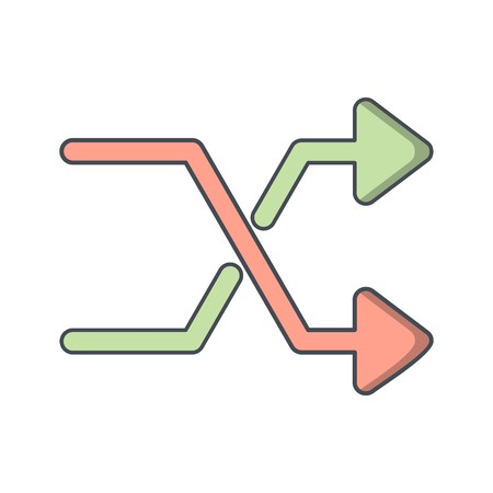 Shuffle Sign Icon Vector Illustration For Personal And Commercial Use...
Clean Look Trendy Icon...のイラスト素材
