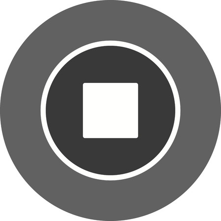 Stop Sign Icon Vector Illustration For Personal And Commercial Use...Clean Look Trendy Icon...のイラスト素材