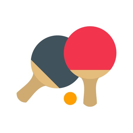 Table tennis Sign Icon Vector Illustration For Personal And Commercial Use.Clean Look Trendy Icon.のイラスト素材