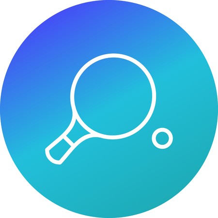 Table tennis Sign Icon Vector Illustration For Personal And Commercial Use.Clean Look Trendy Icon.のイラスト素材