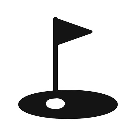 Golf Sign Icon Vector Illustration For Personal And Commercial Use...Clean Look Trendy Icon...のイラスト素材