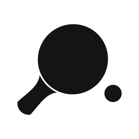 Table tennis Sign Icon Vector Illustration For Personal And Commercial Use. Clean Look Trendy Icon.のイラスト素材