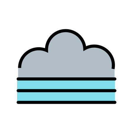 Fog Vector Icon For Personal And Commercial Use.............のイラスト素材