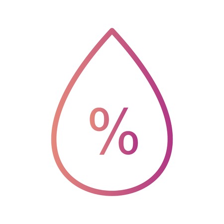 Humidity Vector Icon For Personal And Commercial Use.............のイラスト素材