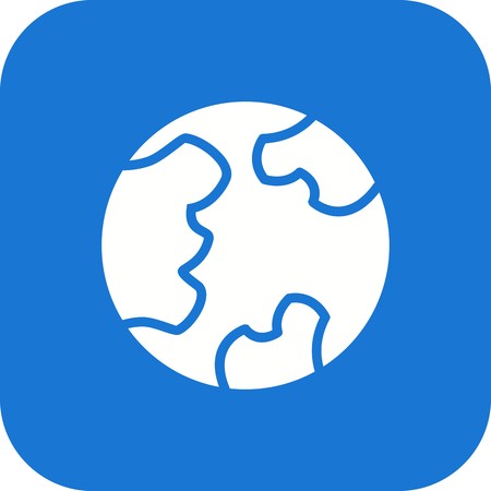Globe Icon Vector Icon For Personal And Commercial Use.............のイラスト素材