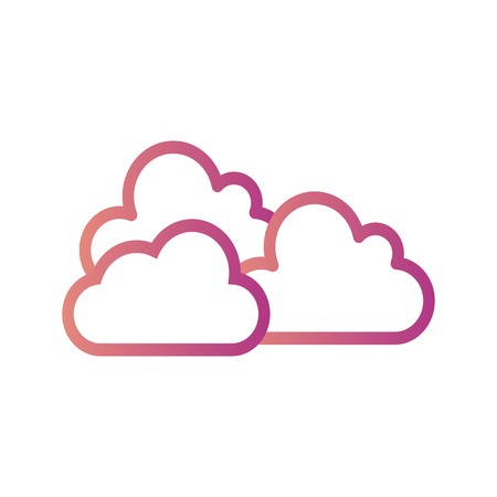 Cloudy  Icon For Personal And Commercial Use.のイラスト素材