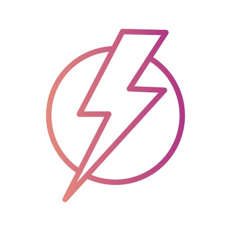 Electric Shock Vector Icon For Personal And Commercial Use.............のイラスト素材