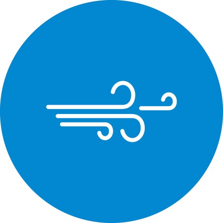 Wind Vector Icon Vector Icon For Personal And Commercial Use.............のイラスト素材