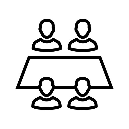 Working Team Vector Icon Sign Icon Vector Illustration For Personal And Commercial Use...Clean Look Trendy Icon...のイラスト素材