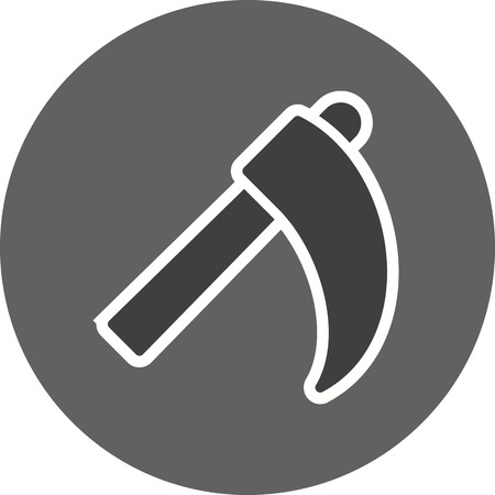 Scythe Vector Icon Sign Icon Vector Illustration For Personal And Commercial Use...Clean Look Trendy Icon...のイラスト素材