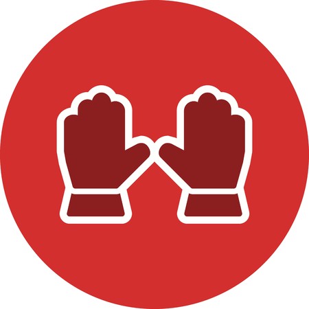 Gloves Vector Icon Sign Icon Vector Illustration For Personal And Commercial Use...Clean Look Trendy Icon...のイラスト素材