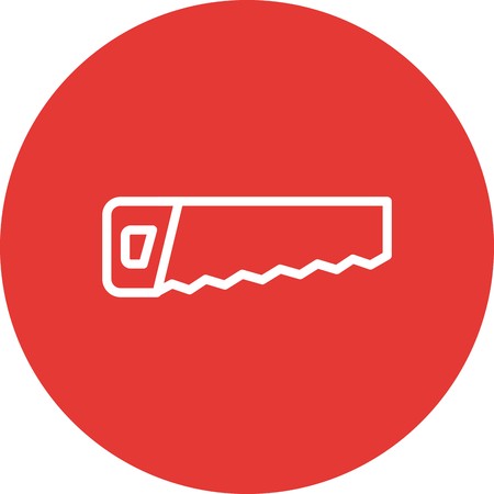 Saw Vector Icon Sign Icon Vector Illustration For Personal And Commercial Use...Clean Look Trendy Icon...のイラスト素材
