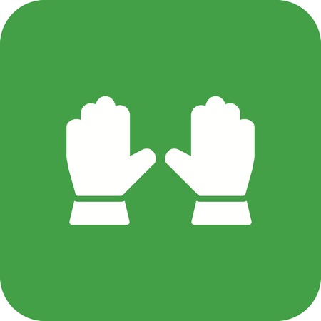 Gloves Vector Icon Sign Icon Vector Illustration For Personal And Commercial Use...Clean Look Trendy Icon...のイラスト素材