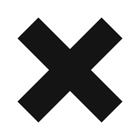 Cancel Vector Icon Sign Icon Vector Illustration For Personal And Commercial Use...Clean Look...