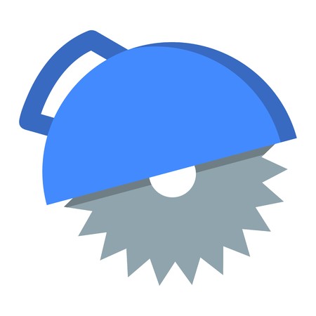 Circular saw Vector Icon Sign Icon Vector Illustration For Personal And Commercial Use...Clean Look Trendy Icon...のイラスト素材