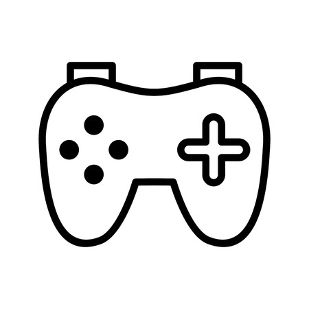 Video Game Vector Icon Sign Icon Vector Illustration For Personal And Commercial Use...Clean Look...