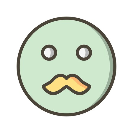 Moustache Emoji Vector Icon Sign Icon Vector Illustration For Personal And Commercial Use...
Clean Look Trendy Icon...のイラスト素材