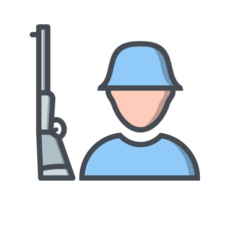 Solider Vector Icon Sign Icon Vector Illustration For Personal And Commercial Use...
Clean Look Trendy Icon...のイラスト素材