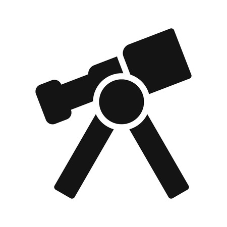 Telescope Vector Icon Sign Icon Vector Illustration For Personal And Commercial Use...Clean Look Trendy Icon...のイラスト素材