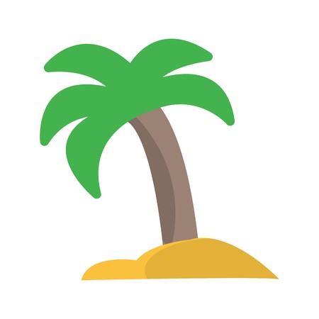 Palm Tree Vector Icon Sign Icon Vector Illustration For Personal And Commercial Use...Clean Look Trendy Icon...のイラスト素材