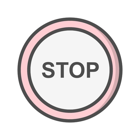 Vector Stop Icon Sign Icon Vector Illustration For Personal And Commercial Use...
Clean Look Trendy Icon...のイラスト素材