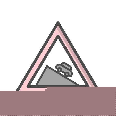 Vector Dangerous descent Icon Sign Icon Vector Illustration For Personal And Commercial Use...
Clean Look Trendy Icon...のイラスト素材