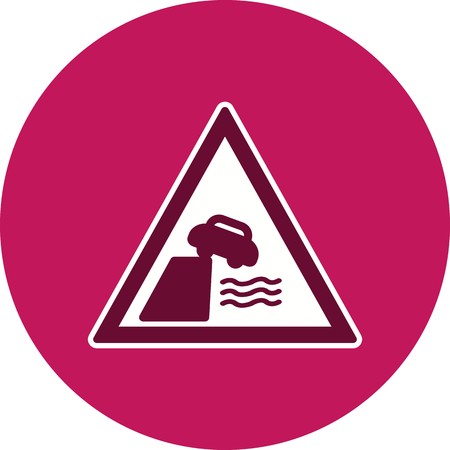 Vector Road leads on to quay or river bank Icon Sign Icon Vector Illustration For Personal And Commercial Use...
Clean Look Trendy Icon...のイラスト素材