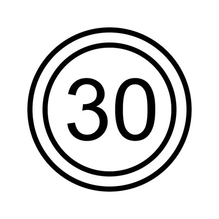 Vector Speed limit 30 Icon Sign Icon Vector Illustration For Personal And Commercial Use...
Clean Look Trendy Icon...のイラスト素材