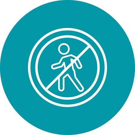 Vector No entry for pedestrians Icon Sign Icon Vector Illustration For Personal And Commercial Use...
Clean Look Trendy Icon...のイラスト素材