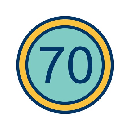 Vector Speed limit 70 Icon Sign Icon Vector Illustration For Personal And Commercial Use...
Clean Look Trendy Icon...のイラスト素材