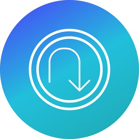 Vector U-turn Icon Sign Icon Vector Illustration For Personal And Commercial Use...
Clean Look Trendy Icon...のイラスト素材