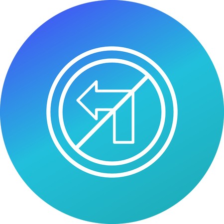 Vector No left turn Icon Sign Icon Vector Illustration For Personal And Commercial Use...
Clean Look Trendy Icon...のイラスト素材