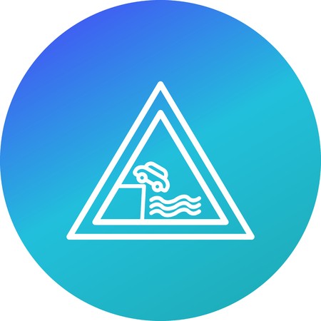 Vector Road leads on to quay or river bank Icon Sign Icon Vector Illustration For Personal And Commercial Use...
Clean Look Trendy Icon...のイラスト素材