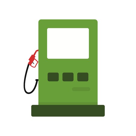 Vector Filling Station Road Sign Iconのイラスト素材