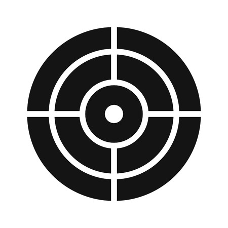 Vector Target Iconのイラスト素材