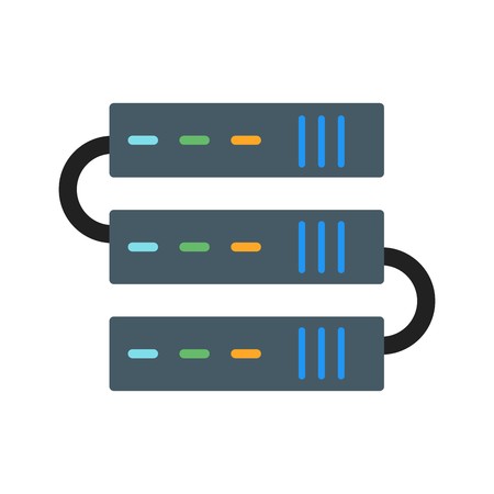 Vector Servers Iconのイラスト素材