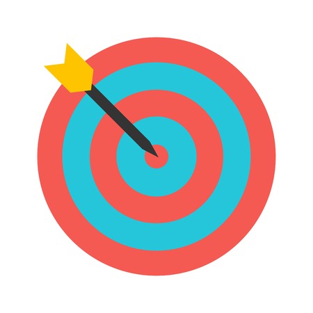 Vector Target Iconのイラスト素材