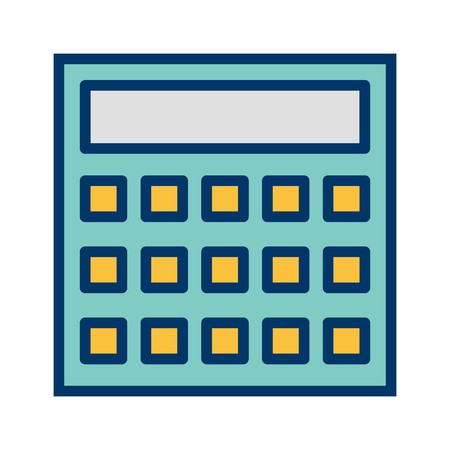 Vector Calculation Iconのイラスト素材